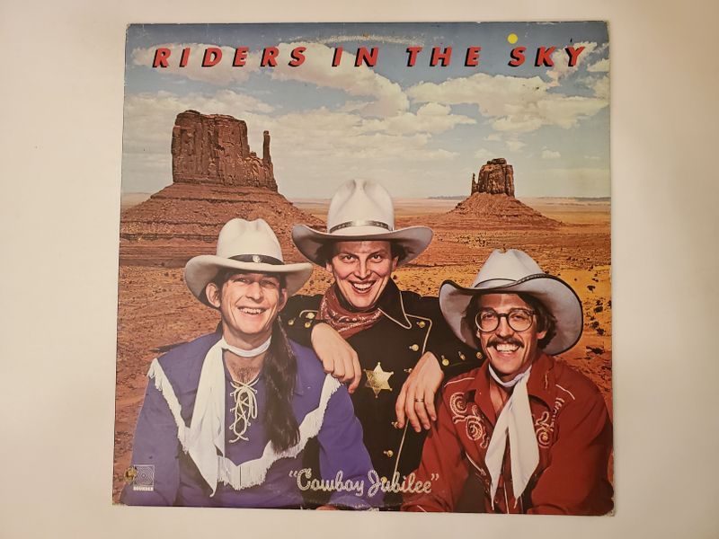 Riders in the Sky Cowboy Jubilee vinyl record